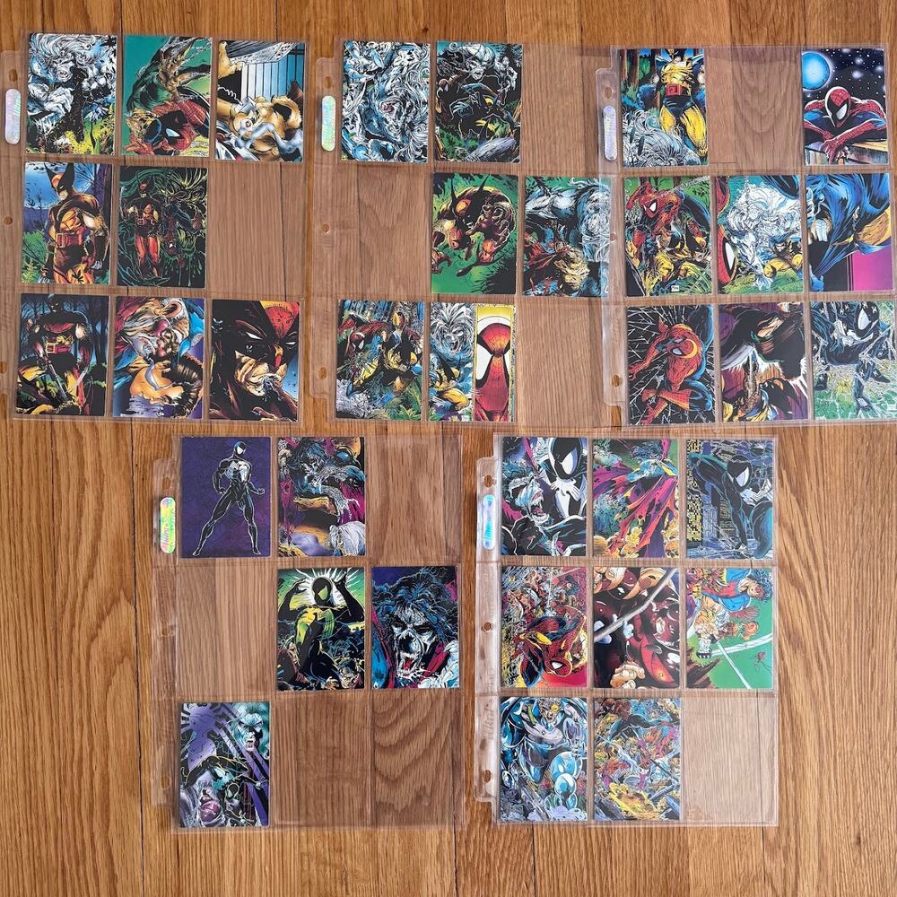 1992 Marvel The McFarlane Era Spiderman Cards Vintage - Lot of 35 Cards